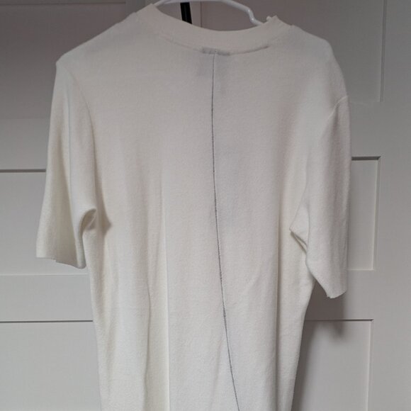 Thom Krom Small White TS LS NWT - Picture 3 of 4